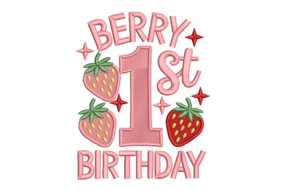Berry 1st Birthday – Strawberry Kids