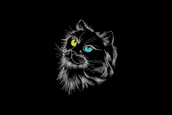 Cat Head Embroidery Design: A Seller’s Review for Etsy & Small Shop Success