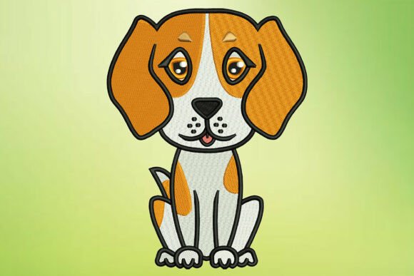 Cute Cartoon Beagle Puppy Embroidery Design Review