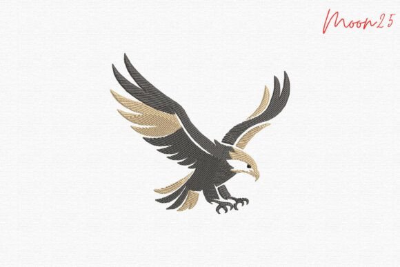 Flying Eagle Wildlife Nature Decor Style