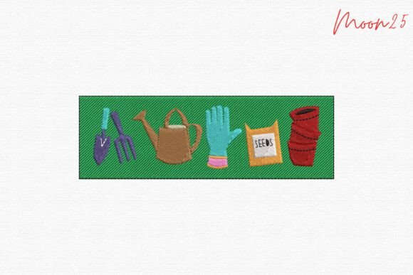 Garden Tools Plant Lover: A Charming Addition to Seasonal Embroidery Collections