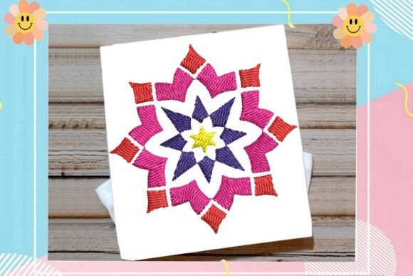 Islamic Geometric 8-Point Star