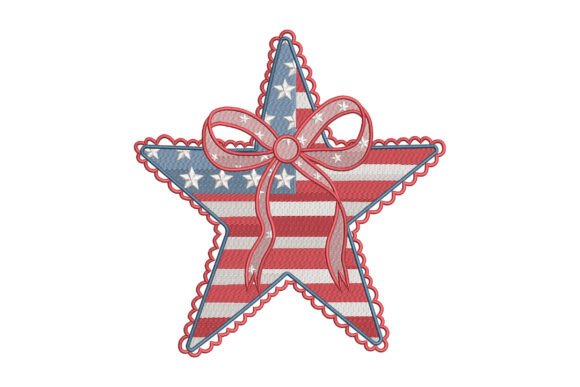 Patriotic USA Flag Star Bow Review