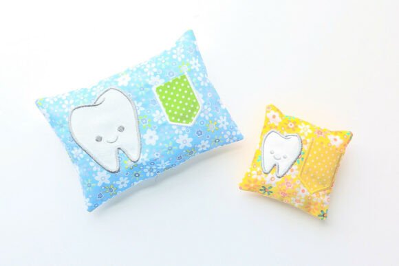 Pillow with Tooth Pocket ITH Applique Review