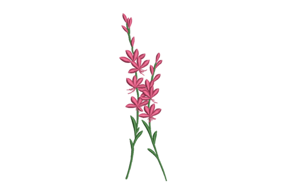Pink Wildflower Spray Embroidery Review