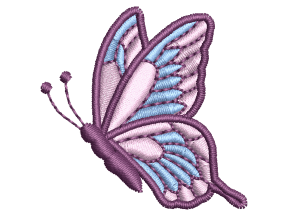 Purple Pastel Butterfly Design Review