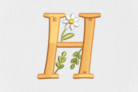 The Letter H is Feathered and Leafy