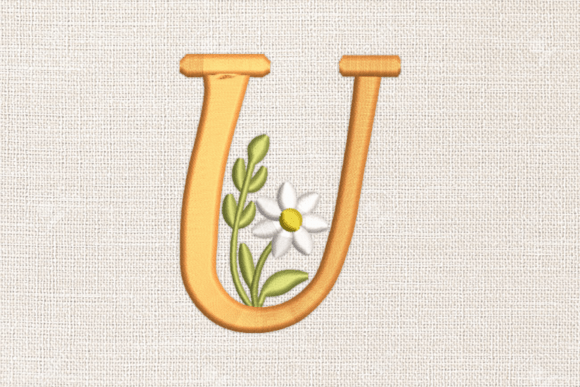 The Letter U is Feathered and Leafy