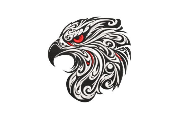Tribal Eagle Head Embroidery Design Review