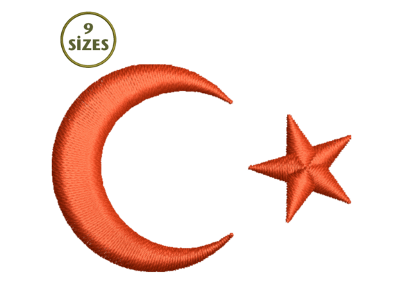 Turkish Flag Design Digital Download Review